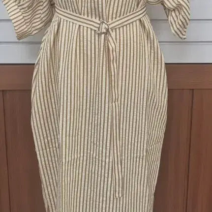 [BUNJANG] Striped Long Dress (New) / 스트라이프 원피스(새상품)