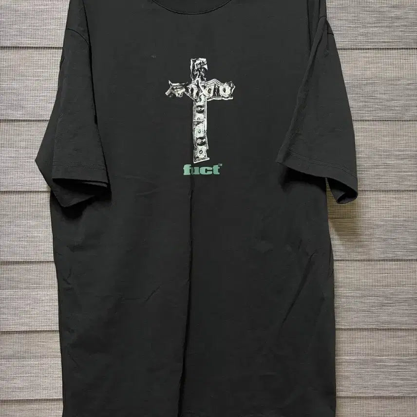 [BUNJANG] FUCT Cash Cross T-Shirt Black / L) FUCT 퍽트 캐쉬 크로스 티셔츠
