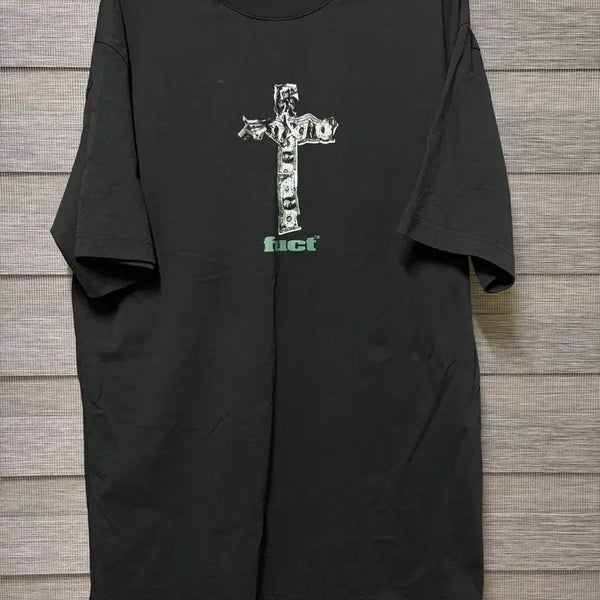 [BUNJANG] FUCT Cash Cross T-Shirt Black / L) FUCT 퍽트 캐쉬 크로스 티셔츠