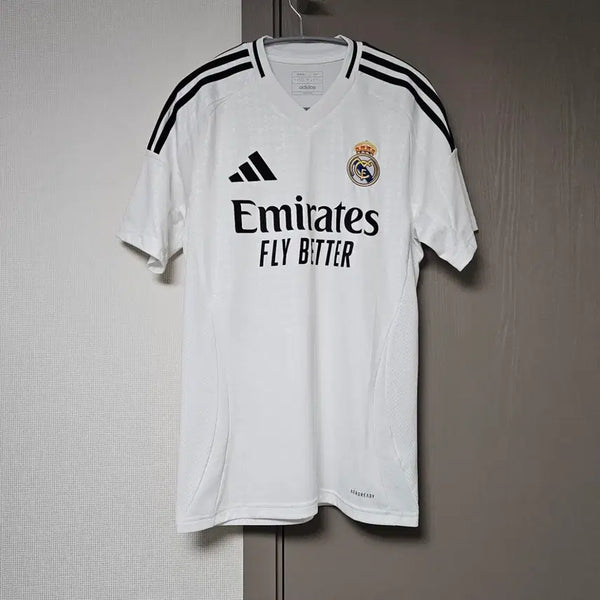 [BUNJANG] Adidas Real Madrid 2024/25 Home Jersey White / [S] 아디다스 레알 마드리드 2024/25 홈 저지 화이트