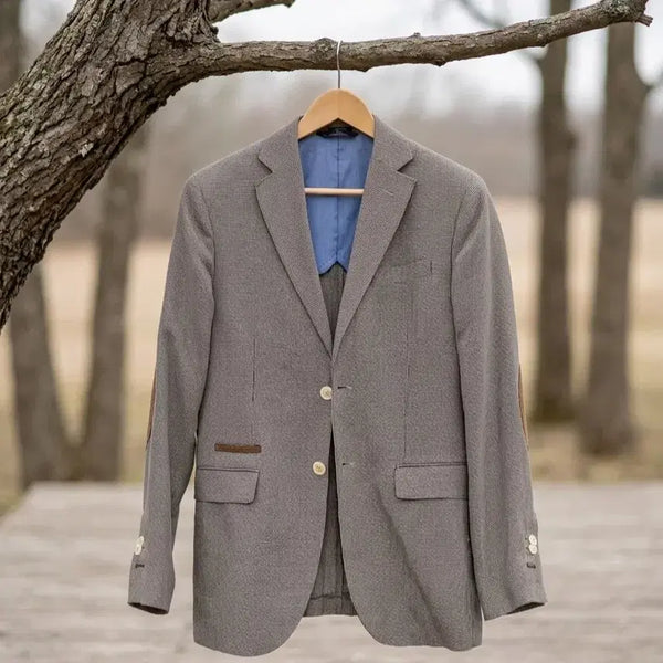 [BUNJANG] Massimo Dutti Houndstooth Check 2-Button Blazer / 마시모뚜띠 체크 자켓 판매합니다.