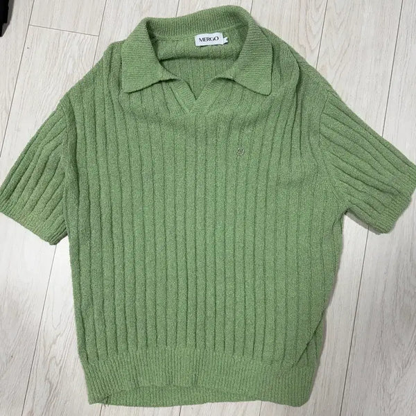 [BUNJANG] Mergo Short Sleeve Knit / mergo 메르고 반팔 니트 판매합니다