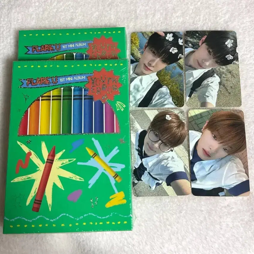 [BUNJANG] Flareu Choi Ripwoo Kang Woojin POB Photocard Bundle Set / 플레어유 flareu 최립우 강우진 미공포 포카 양도