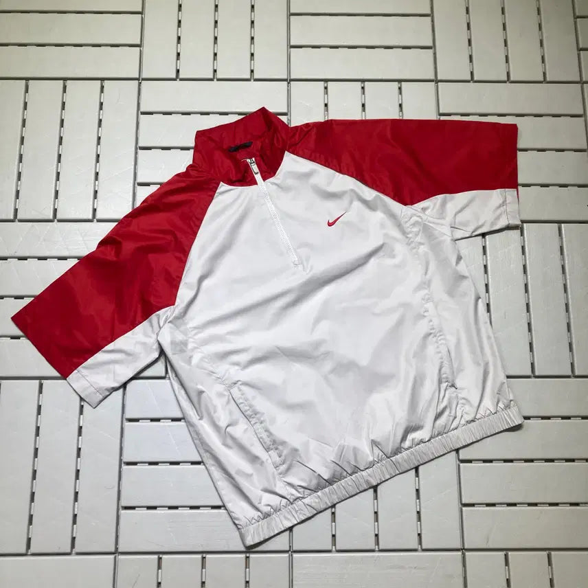 [BUNJANG] Nike Half Sleeve Anorak Windbreaker / [105]나이키 반팔 아노락 바람막이 0619