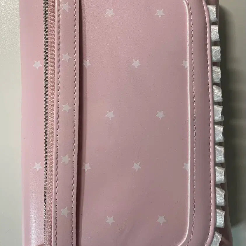 [BUNJANG] Sleepsheep Half 6-Ring Diary Planner (Unused) - Pink Star Design / 셋업용 하프 육공 다이어리 판매합니다 (미사용)