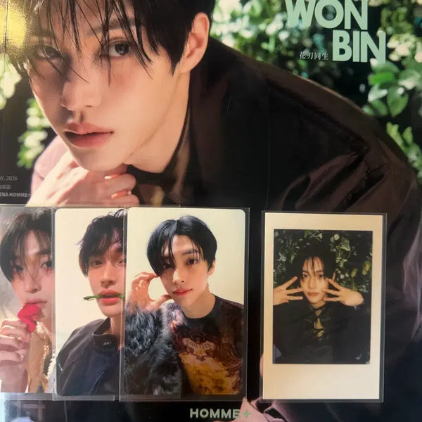 [BUNJANG] Won Bin Arena Homme May Issue Photocard Set / 원빈 아레나옴므 5월호 원가이하