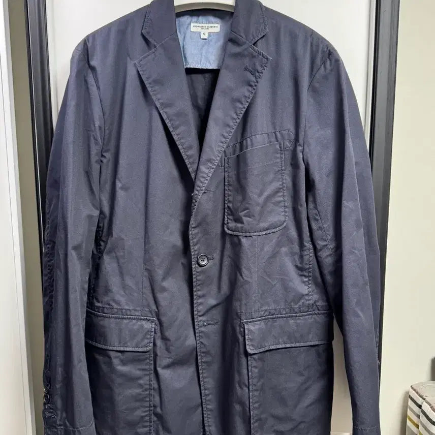 [BUNJANG] Engineered Garments 23SS Navy Jacket (Size S) / 엔지니어가먼츠 23ss 네이비 자켓 s사이즈