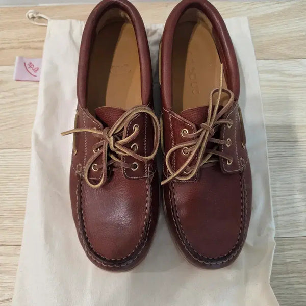 [BUNJANG] GRDS Moccasine 02 Brown Leather Shoes Size 265 / 그라더스 모카신02 브라운 265 사이즈 새상품