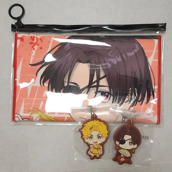 [BUNJANG] Wind Breaker Hayato Slogan & Rubber Charm Bundle Set / 윈브레 윈드브레이커 스오 하야토 슬로건, 러버참 일괄