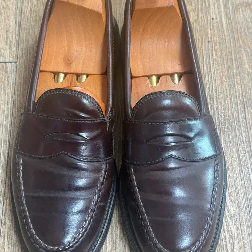 [BUNJANG] Alden 986 Cordovan Penny Loafers / 알든 986 코도반 페니 7d