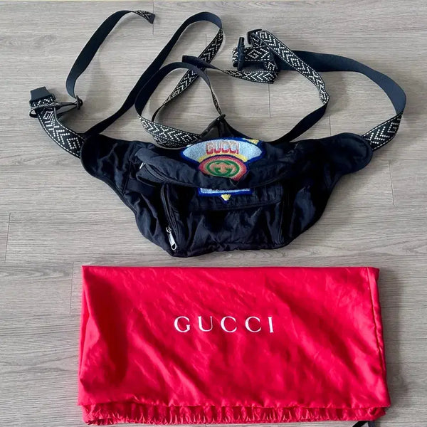 [BUNJANG] Gucci Loved Jacquard Belt Bag Backpack Hip Sack / 구찌 백팩 / 구찌 벨트백 / 구찌 범백 / 구찌 힙색
