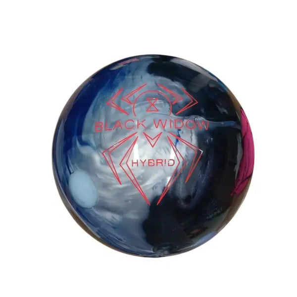 [BUNJANG] Used Bowling Ball 15lb Two-Finger Black Widow Hybrid (Restored) / 중고볼링공[복원완] 15p 투핑거 블랙위도우 하이브리드