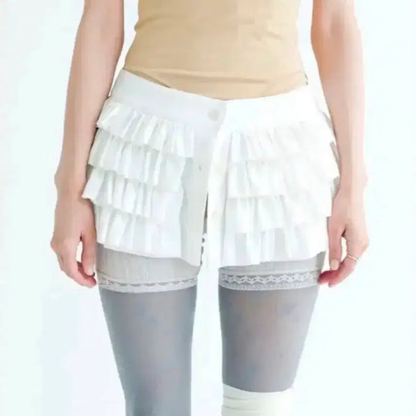 [BUNJANG] Shop Fairy Tiered Skirt / 샵페어리 캉캉 스커트