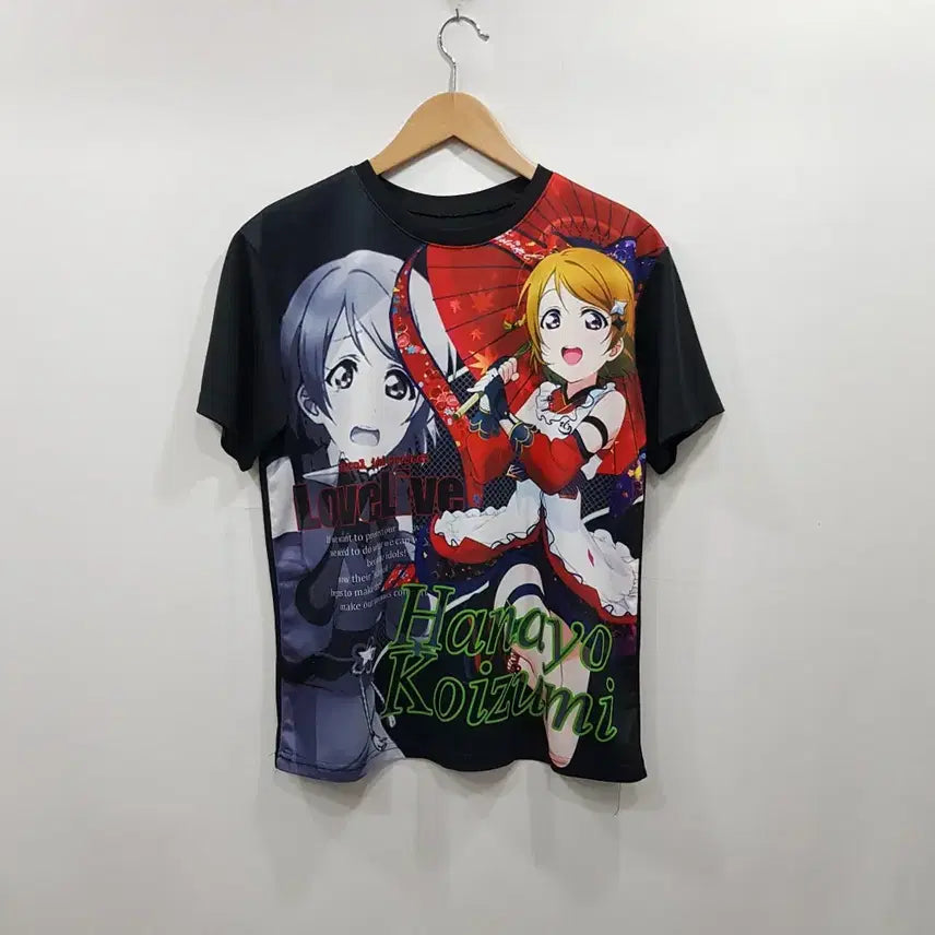 [BUNJANG] Love Live! School Idol Nozomi Hanayo T-Shirt Medium / 러브라이브 더 스쿨 아이돌 코이즈미 하나요 티셔츠 M R243