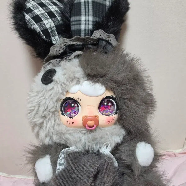 [BUNJANG] Jaja 800 Gray Rabbit Plush / 자자 800 그레이 토끼
