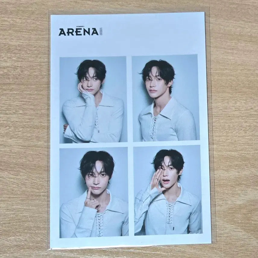 [BUNJANG] RIIZE Wonbin Arena China Magazine Postcard Set / 라이즈 원빈 아레나 네컷 옴므 차이나 잡지 엽서 인생네컷