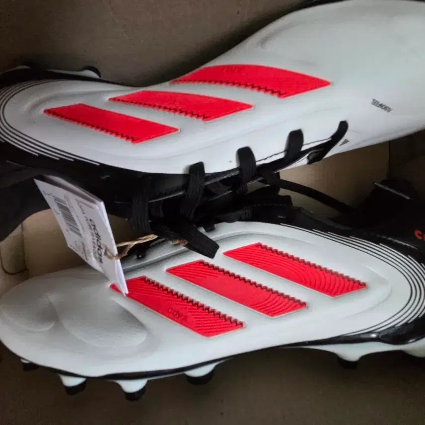 [BUNJANG] Adidas Copa Pure Football Boots White/Red 270 / (새상품) 아디다스 축구화 코파 퓨어 흰빨 270