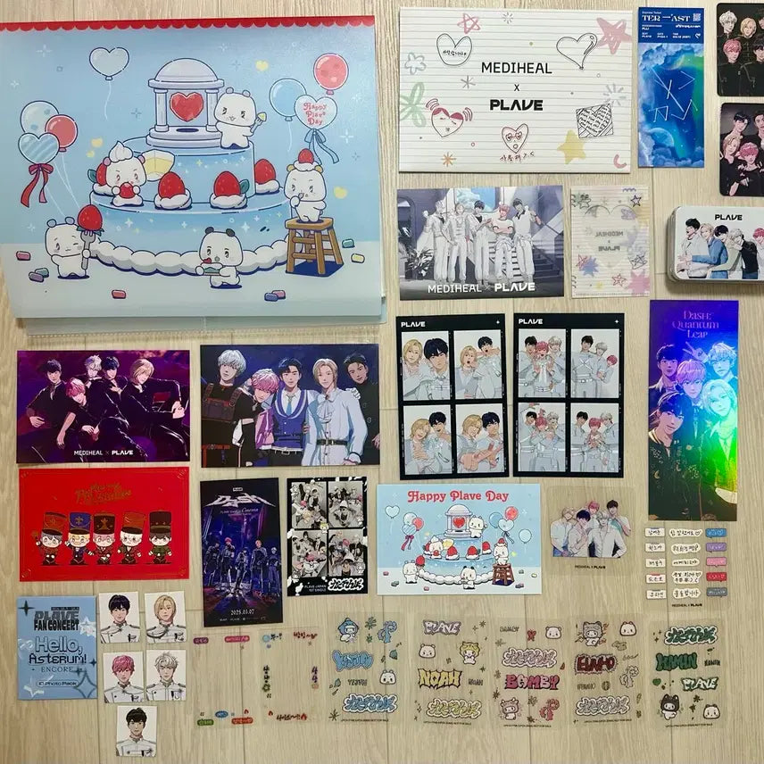 [BUNJANG] PLAVE Official Goods & POBs Bundle Set / 플레이브 공굿 및 각종 특전 일괄판매