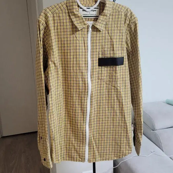 [BUNJANG] Onitsuka Tiger Andrea Pompilio Limited Edition Shirt Jacket / 오니츠카타이거 안드레아 폼필리오 셔츠형 바람막이(한정판)