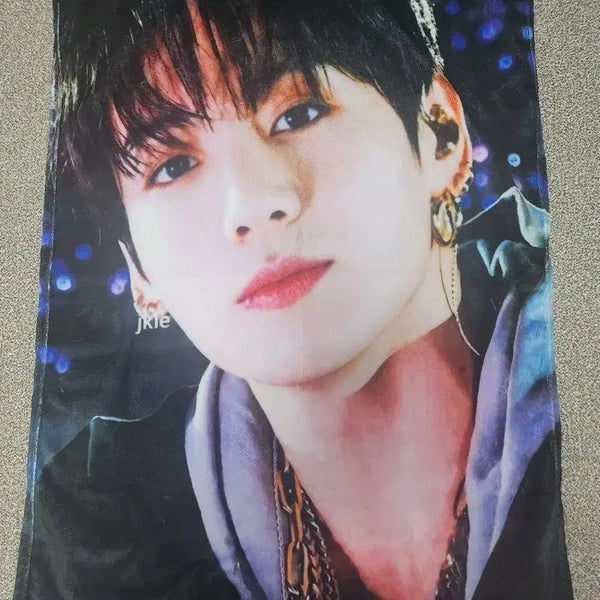 [BUNJANG] BTS Jungkook Soft Blanket / BTS 정국 부드러운 담요 (120*80)