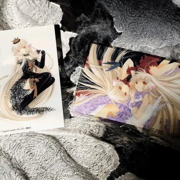 [BUNJANG] Chobits Chi Limited Edition Clear Card Set Clamp Exhibition / 쵸비츠 치이 클리어카드 고전 클램프전 한정 일괄