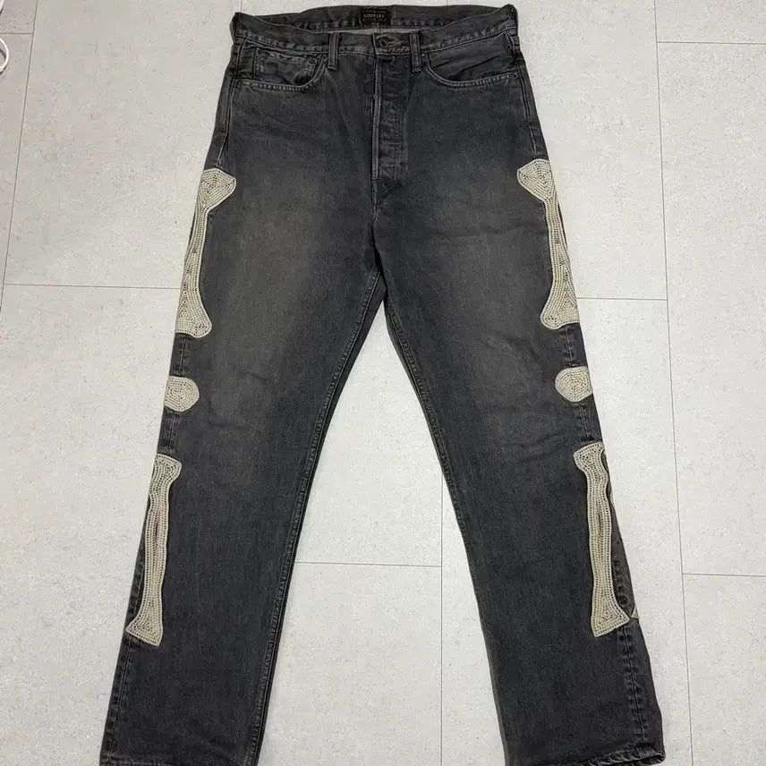 [BUNJANG] Kapital Mexican Denim Black Jeans / [34] 캐피탈 본 멕시칸 데님 블랙 흑청