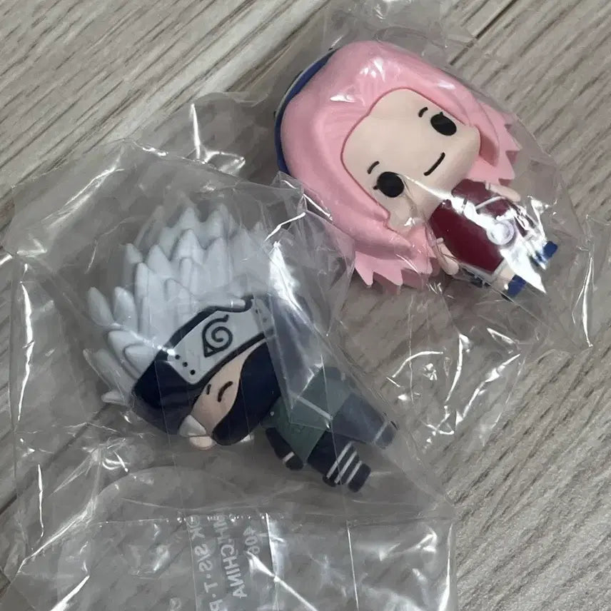 [BUNJANG] Naruto Chocoring Kakashi & Sakura Bundle Set / 나루토 초코링 쵸코린 카카시 사쿠라 일괄