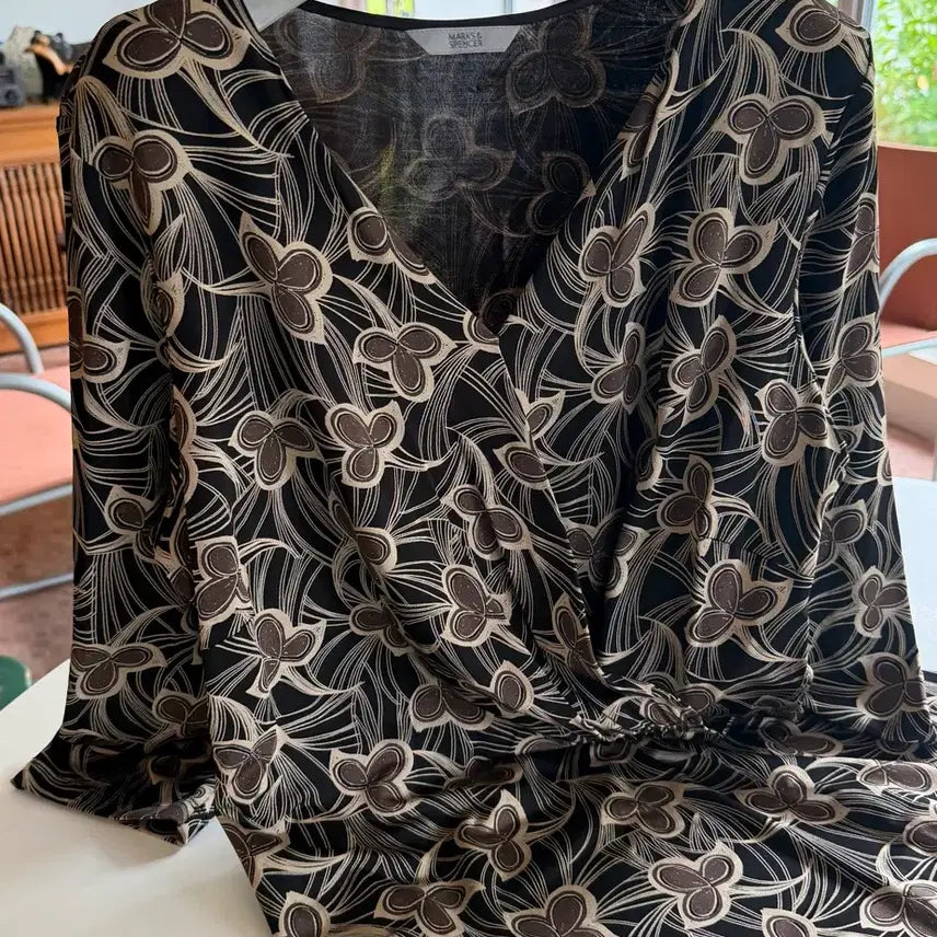[BUNJANG] Marks & Spencer Viscose Dress / 막스앤스펜서 원피스 (비스코스 원단) -약간하자있어요