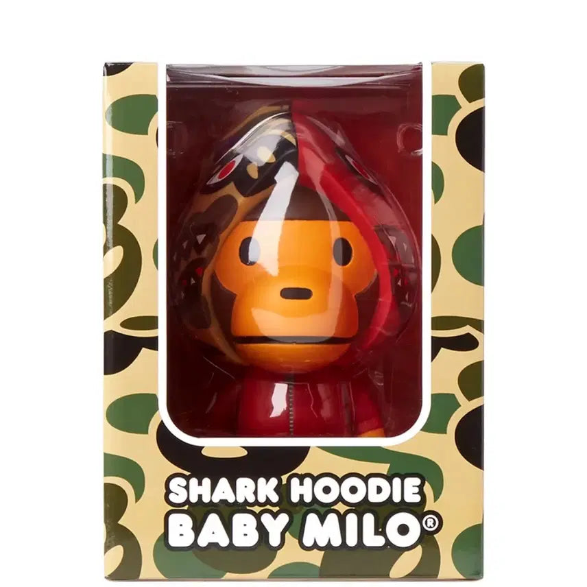 [BUNJANG] BAPE Baby Milo Shark Hoodie Vinyl Doll Figure / Baby Milo Shark Hoodie Vinyl Dolls 피규어