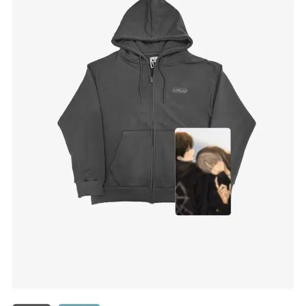 [BUNJANG] Stage Behind Play Club Hoodie + Photocard (Unsealed) / 스테이지 비하인드 연극부 후드집업 + 포토카드 미개봉