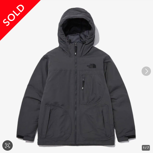 [BUNJANG] The North Face Camperon Ball Down Jacket Dark Grey / 노스페이스 캠퍼온볼 다운 자켓 다크그레이 [L]