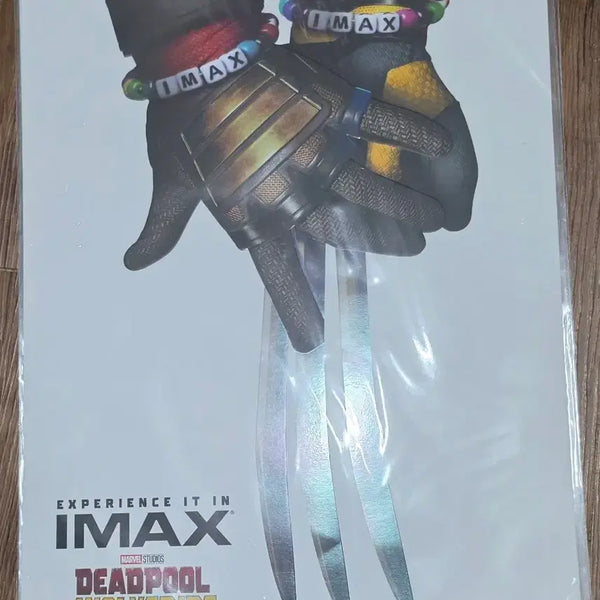 [BUNJANG] Deadpool & Wolverine IMAX Poster (B-Grade, Unused) / B급) 데드풀앤울버린 아맥포스터
