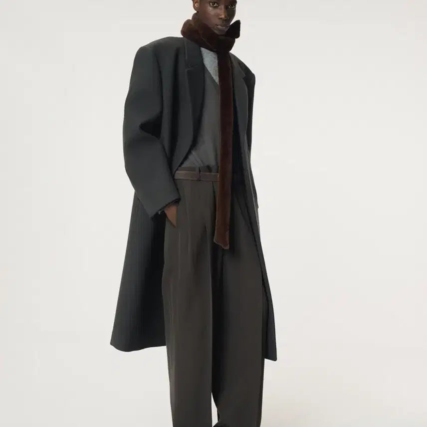 [BUNJANG] RECTO Wool Single Coat S / 렉토 울 싱글 코트 S