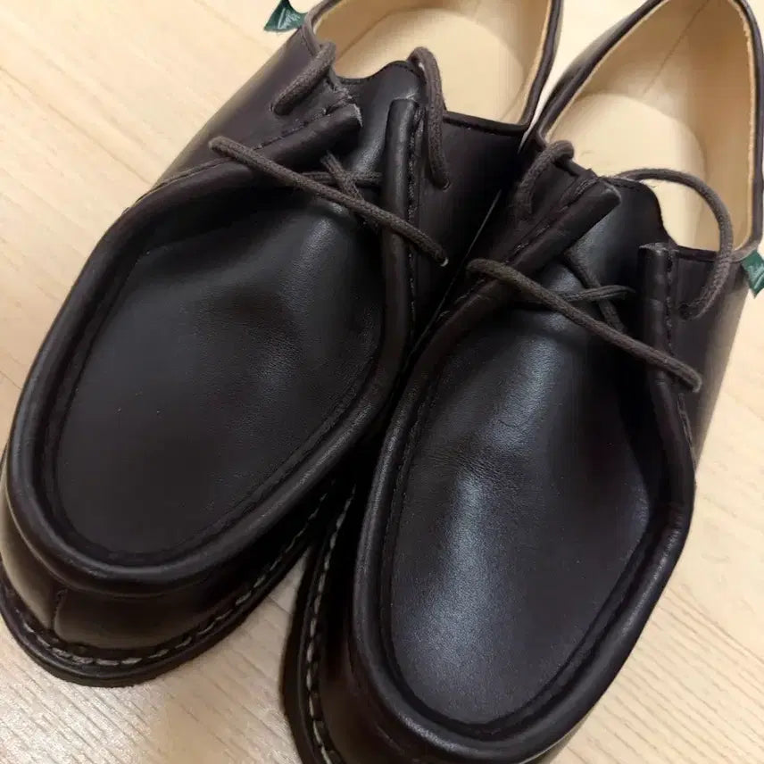 [BUNJANG] Paraboot Michael Cafe Leather Shoes Size 42 / [새상품] 파라부트 미카엘 cafe 42