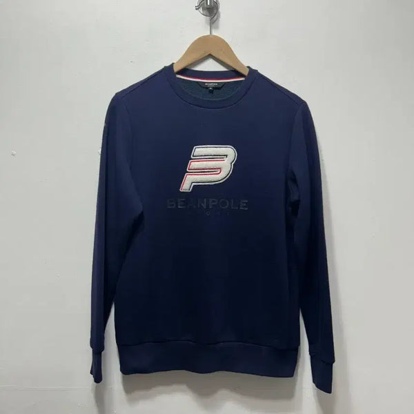 [BUNJANG] Beanpole Sweatshirt Navy (Size S) / 빈폴 맨투맨 네이비 기모 S