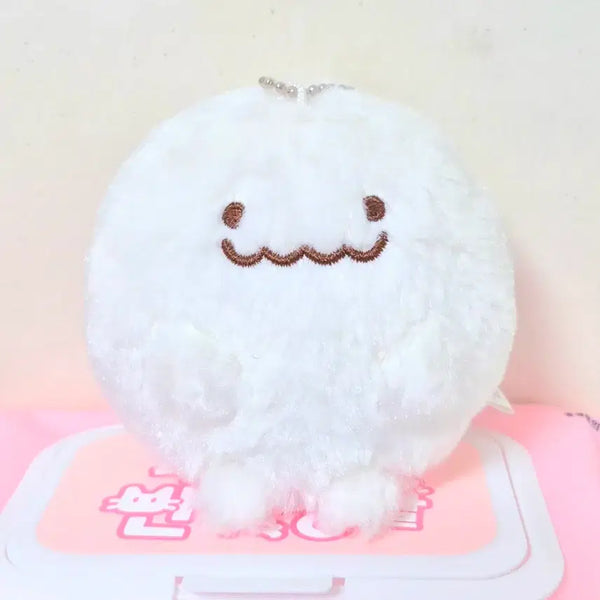 [BUNJANG] Sumikko Gurashi Yeti Plush Keychain / 고전 빈티지 스미코 스밋코구라시 예티 인형 키링