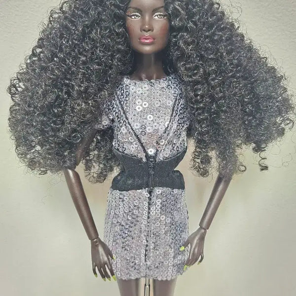 [BUNJANG] Fashion Royalty Adez Nude + Dress Set / 패션로얄티 아데즈 누드+원피스
