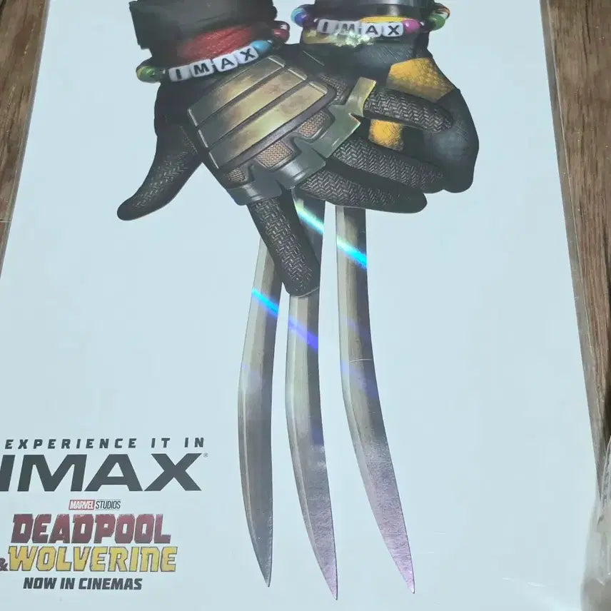 [BUNJANG] Deadpool & Wolverine IMAX Poster (Grade C) / C급) 데드풀과울버린 아맥포스터
