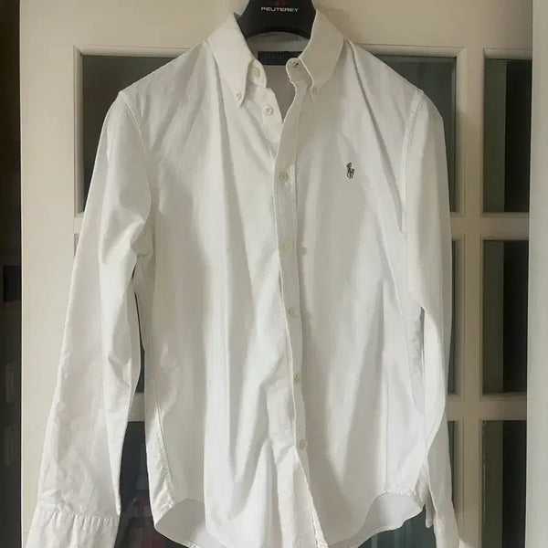[BUNJANG] Polo Ralph Lauren White Shirt M / (정품)폴로 랄프로렌 화이트 셔츠 M