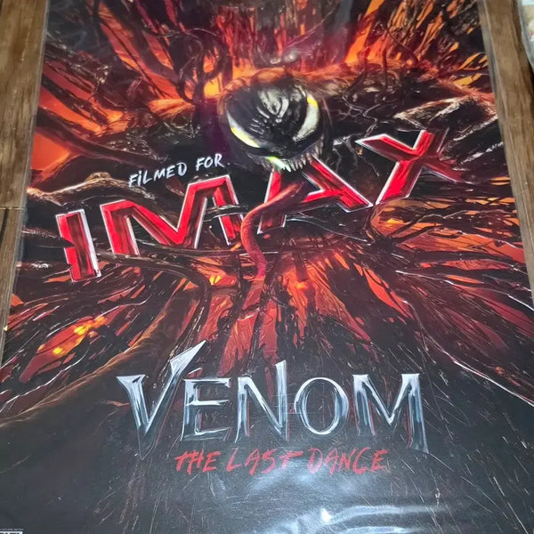 [BUNJANG] Venom: The Last Dance IMAX Poster (Sealed) / 베놈아맥포스터