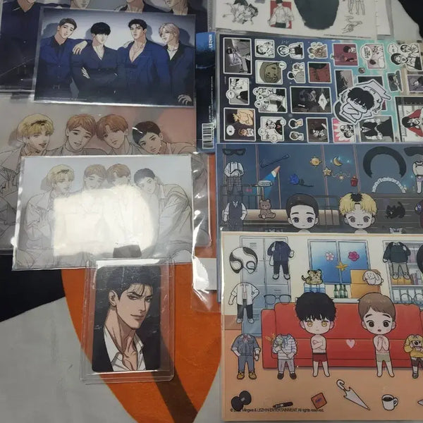 [BUNJANG] Mingwa Popup BJ Alex Jinx Black Cat Power Photocard Sticker washi tape Goods Set / 밍과 팝업 BJ알렉스 징크스 흑묘력 포토카드 스티커 마테 굿즈