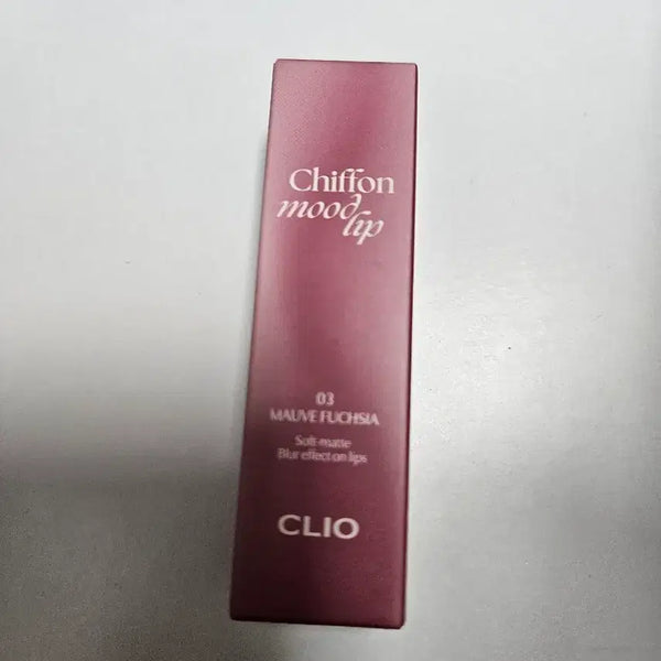 [BUNJANG] CLIO Chiffon Mood Lip 03 Mauve Fuchsia / 클리오 쉬폰 무드 립 03 모브 푸시아 새상품