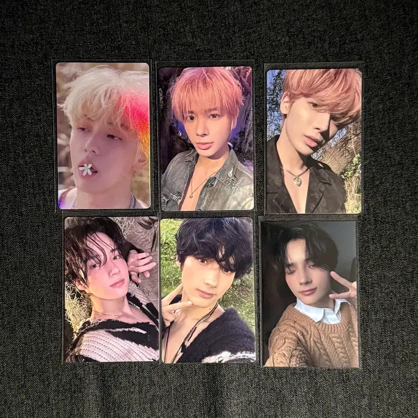 [BUNJANG] TXT Temptation Studio POB Subin Taehyun Huening Photocard Bundle Set / TXT 투바투 슈러라 템테이션 공방 특전 수빈 태현 휴닝 포카 일괄
