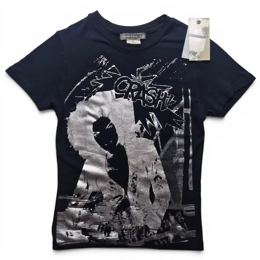 [BUNJANG] Parasuco Rayon Slim-Fit T-Shirt - Size S / [3일간 20%할인] [S] 파라수코 레이온 슬림핏 티셔츠