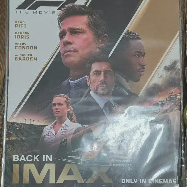 [BUNJANG] F1 Movie IMAX Poster (Grade C, Unsealed) / C급) F1아맥포스터