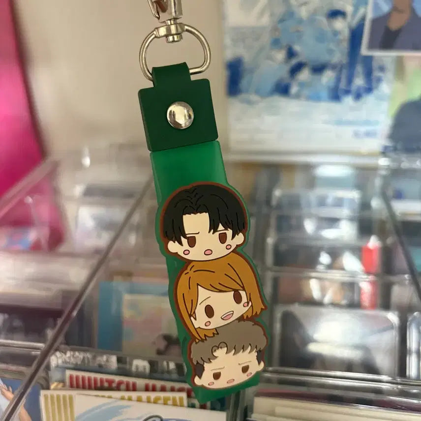 [BUNJANG] Attack on Titan Ichiban Kuji Prize I Rubber Strap / 진격의 거인 제일복권 I상 러버스트랩