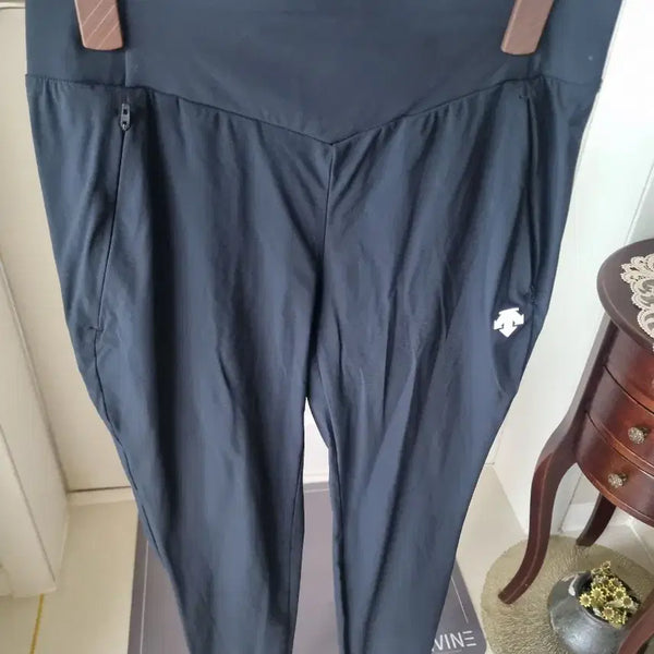 [BUNJANG] Descente Women's Logo Point Leggings / 데상트 여성레깅스
