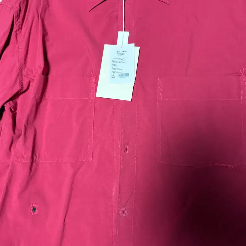 [BUNJANG] Politeru 2pk Loose Ten T-shirt Deep Pink / [3] 폴리테루 - 2pk 루즈드 텐코셔츠 딥핑크 [새제품]