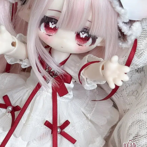 [BUNJANG] Meki Good Night Fluffy Blind Doll Ball-Jointed Doll / meki 굿나잇 플러피 블라인드 돌 구체관절인형 랜덤구관