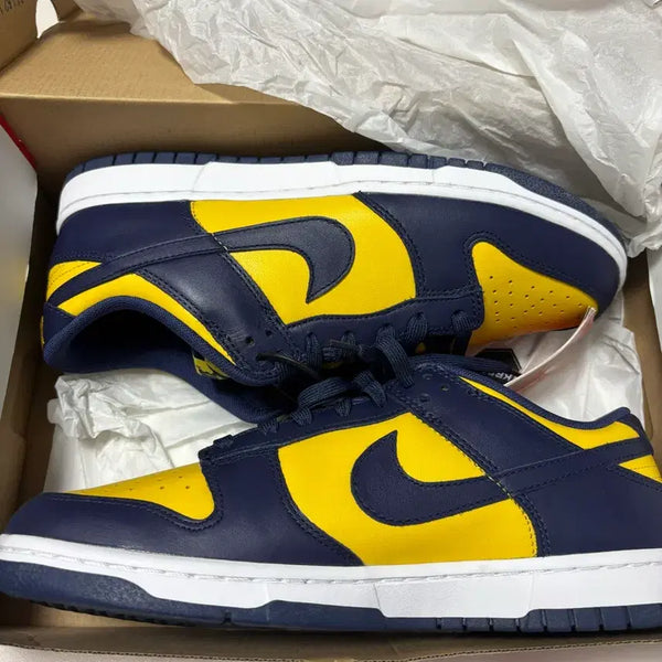 [BUNJANG] Nike Air Jordan 1 Low Retro Varsity Maze / 나이키 조던 로우 레트로 바시티 메이즈 285